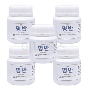 [XBK1L938]삼현제약 명반 백반 180g x 5개 백반가루