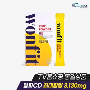 원핏 제로파우더 알파CD 알파시클로덱스트린 20포 x 1박스 (총 20포)
