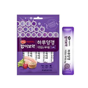 [하림펫푸드] 밥이보약 CAT 하루양갱 걱정없는 헤어볼 56g