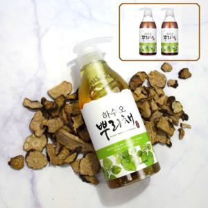 하수오 뿌리채 쿨샴푸  2개 묶음