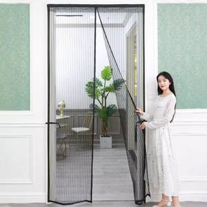 방문 현관 자석 모기장 문발 방충망 일체형 자석 일체형자석모기장 90x210cm S898