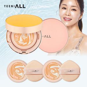(견미리팩트) 티니올 크리미 팩트 마린에디션(본품2개+리필2개)