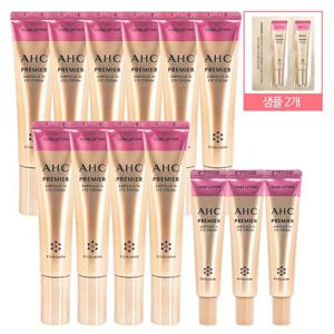 [AHC][매니아] AHC 아이크림 프리미어 앰플인 코어리프팅 40ml 10개+12ml 3개+샘플2