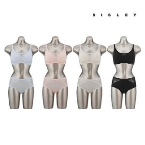 [시슬리(SISLEY)]25SS 글로시 레이스브라팬티 4세트
