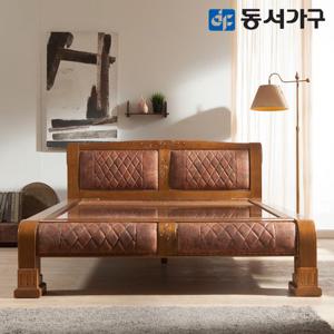 동서가구 M 리더스 엔틱 고급 원목 홍맥반석 퀸 Q 돌침대 DF635860