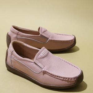 천연가죽 여성로퍼 여자단화 2.5cm