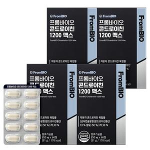 프롬바이오 콘드로이친 1200 맥스 60정x4박스/4개월