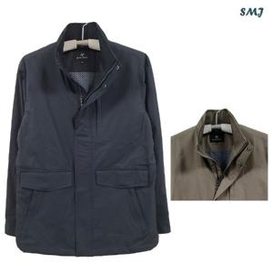 SMJ1653 잔피엘 사파리 점퍼 바람막이 중년 남성 배색  야상 봄 가을