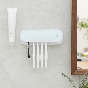 유토렉스 UV-C 센서 감지 무드등 온풍 건조 칫솔살균기 URT-138CH 블루/민트