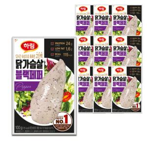 하림 닭가슴살 블랙페퍼맛 100g 20봉