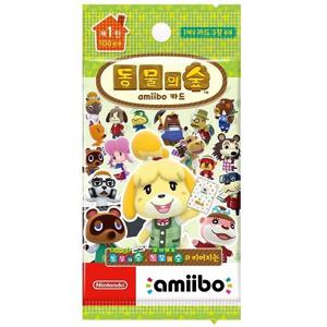 닌텐도 동물의숲 amiibo카드 제1탄