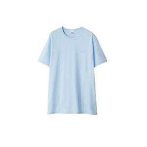 버버리 JENSON 젠슨 로고 자수 반팔 티셔츠 PALE BLUE 80843611
