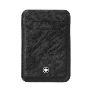 몽블랑 사토리얼 MagSafe형 IPhone 2cc 카드 지갑 블랙 Montblanc Sartorial Card Wallet 2cc For Iphone With Magsafe Bl