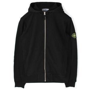 25SS 스톤 워싱 후드 풀집업 블랙 K1S156100021 S0060 V0029