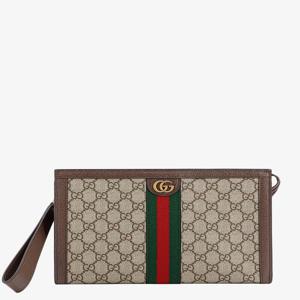 [N85]구찌 76024396IWT 남성 클러치백 파우치백 숄더백 뷰티케이스 가방 백 GUCCI GG supreme fabric and leather clutch