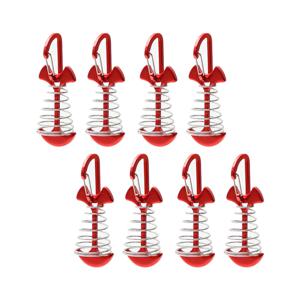 오징어 데크팩 8pcs 카라비너 증정 세트