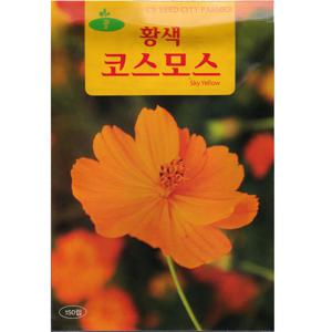 황코스모스씨앗 150립 노란 코스모스 꽃씨앗