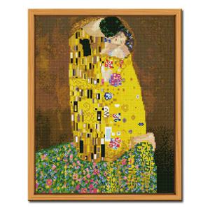 DIY 보석십자수 액자형 인물&동물 (43x54cm) D401_클림트의 키스