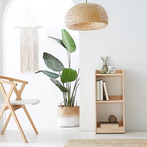 코넬 웰 자유자재 400 2단 원목 책장 DDR084C