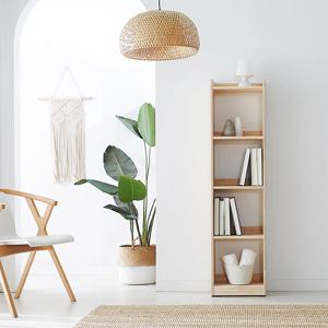 코넬 웰 자유자재 400 4단 원목 책장 DDR090C