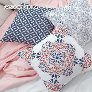 터키블로썸 쿠션커버 양면디자인 방석 쇼파 거실 북유럽 패턴 45x45