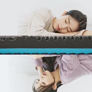 양면 단단한 침대 매트리스 토퍼 접이식 바닥 3단 원룸 수면매트 매트릭스  8cm
