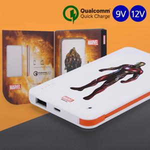 어벤져스 고속충전 퀵차지 보조 배터리 10000mAh 9V 12V (마블정품)