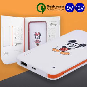 디즈니 고속충전 퀵차지 보조 배터리 10000mAh 9V 12V (디즈니정품)