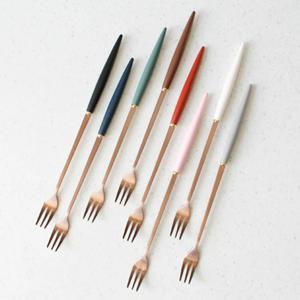 에펠 로즈골드 롱포크 (8type)