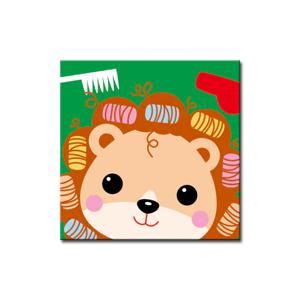 (3+1) DIY 명화그리기 큐트 (20x20cm) C23_사자는 파마중