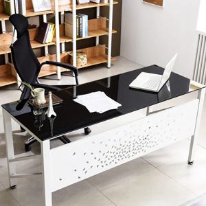 시티 600X1200 책상 강화유리 상판