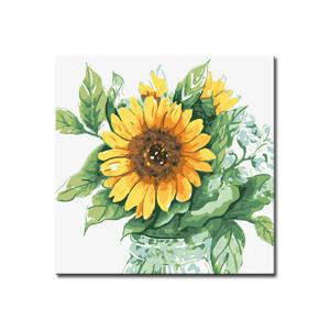 (3+1) DIY 명화그리기 감성 (25x25cm) E43_해바라기글라스