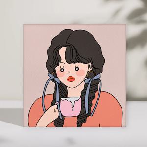 DIY 명화/유화그리기 세트 카페모카 (30X30)
