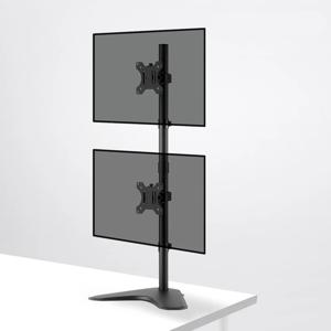 APL-T02V 베사 장착 듀얼 모니터 암 스탠드 높이조절 틸트 스위블 회전