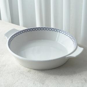 한국도자기 블루문 원형그라탕 23.9cm