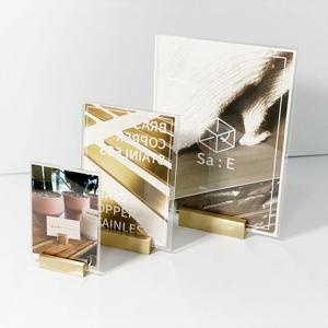 골드 메탈 브라스 POP 홀더