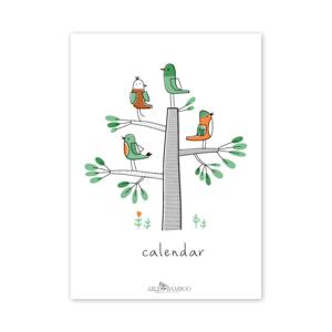 2022 CALENDAR Cute Hand Drawn Animals