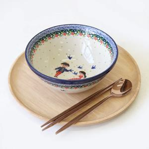 폴란드그릇 아티스티나 면기 사이즈 대 유니캇u4996