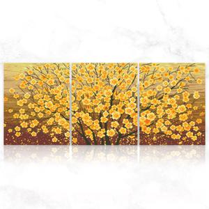 DIY 캔버스형 보석십자수 돈들어오는 나무Ⅰ40X50cm (3단세트)