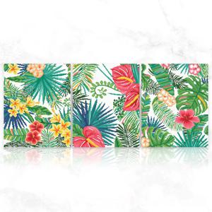 DIY 캔버스형 보석십자수 트로피카 40X50cm (3단세트)