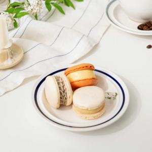 레트로 라인 원형접시 소 15.1cm (4color)