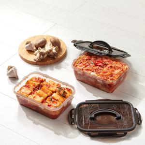 이지앤프리 담은 김치통 2L 1+1 김치 1포기