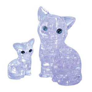 49피스 크리스탈퍼즐 - 흰 고양이