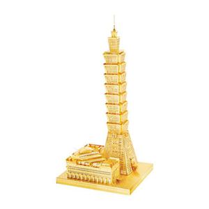 미니 메탈퍼즐 - 타이베이 101 (골드)