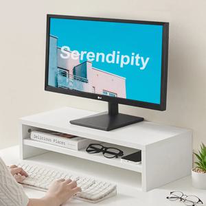 컴퓨터 모니터 높은 선반 1단 2단 받침대 2size 5color