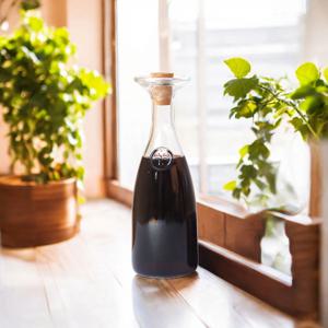 이태리글라스 플뢰르 드 리스 와인 카라페 750ml /디캔더/크르크마개유리병/유리병/와인병