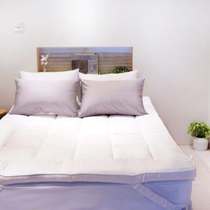 호텔식 먼지없는 마이크로화이버 극세사폼 토퍼 SS/Q (화이트/그레이/네이비)