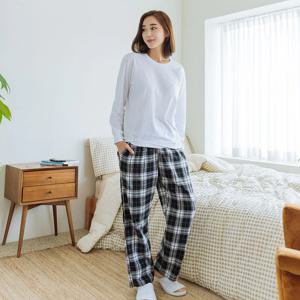 여성용 면기모 커플 파자마 잠옷바지 여성 5color 2size