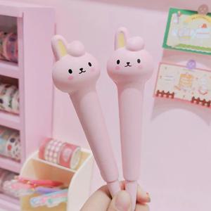 말랑한 토끼 캐릭터 스퀴시 볼펜