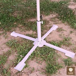 파라솔용 사각지지대 받침대 스크레치방지캡 화이트